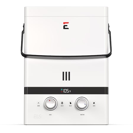Eccotemp Luxe 1.5 GPM 37.5K BTU Outdoor Portable Tankless Water Heater with LED Display EL5
